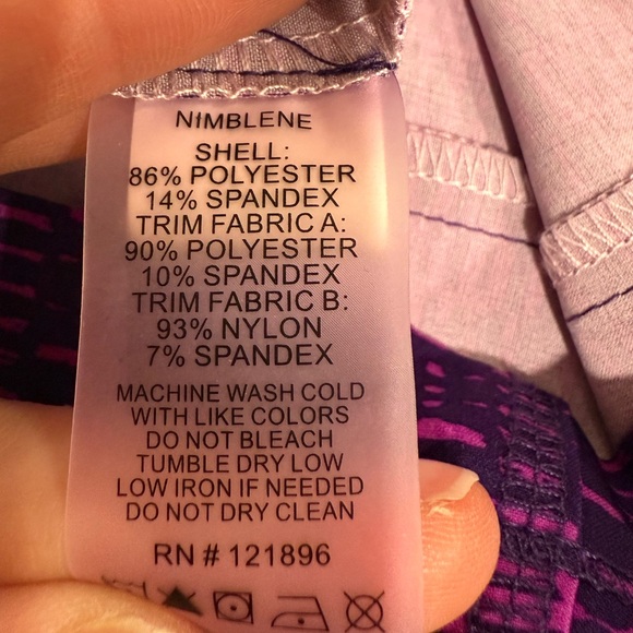 Title‎ Nine Arabella Nimblene Tank Dress Zipper Racer Back Stretch Size 10 - Picture 9 of 9